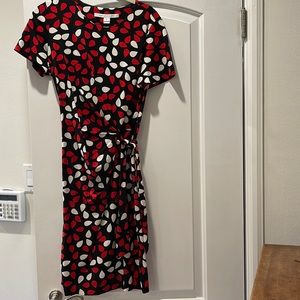 Diane von Furstenberg cotton / silk dress size 8.